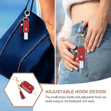 Portable Hand Sanitizer Holder Keychain with Tassel (1 Pc) - justgrabit.in | Just Grab It