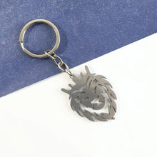Stylish Metal Lion Head Keychain (1 Pc) - justgrabit.in | Just Grab It