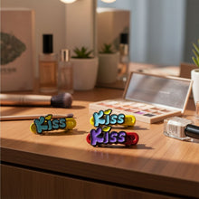 Decorative “Kiss” Text Hair Clip Set (4 Pc) - justgrabit.in | Just Grab It