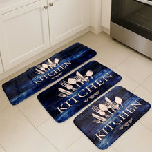 Kitchen Floor Mat Non - Slip Printed Runner Rugs (3 Pc) - Justgrabit Inc.