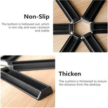 Folding Insulated Pad for Hot Pots - Foldable Trivet Mats (1 Pc) - justgrabit.in | Just Grab It