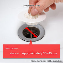 5 Pcs Multipurpose Sink Drain Hair Catcher & Strainer Filter (30~45 mm) - justgrabit.in | Just Grab It