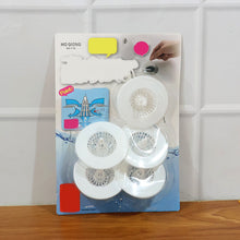5 Pcs Multipurpose Sink Drain Hair Catcher & Strainer Filter (30~45 mm) - justgrabit.in | Just Grab It