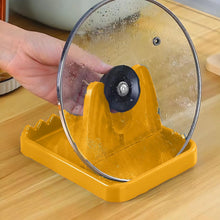 Multipurpose Kitchen Lid & Spoon Holder Stand (1 Pc) - justgrabit.in | Just Grab It