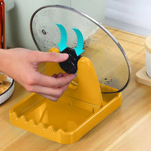 Multipurpose Kitchen Lid & Spoon Holder Stand (1 Pc) - justgrabit.in | Just Grab It