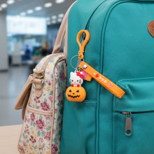 Cute Cartoon Kitty Pumpkin Keychain (1 Pc) - justgrabit.in | Just Grab It