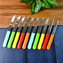 Premium Quality Stainless Steel Handle Plain Knife (10 Pc / 1 Set) - Justgrabit Inc.