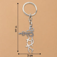 Divine Krishna Flute Design Metal Keychain (1 Pc) - Justgrabit Inc.
