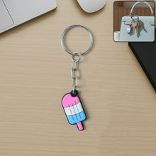 Cute Ice Cream Popsicle Shape Cartoon Keychain (1 Pc) - justgrabit.in | Just Grab It