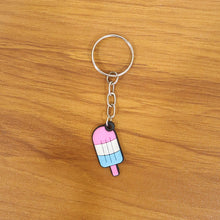 Cute Ice Cream Popsicle Shape Cartoon Keychain (1 Pc) - justgrabit.in | Just Grab It
