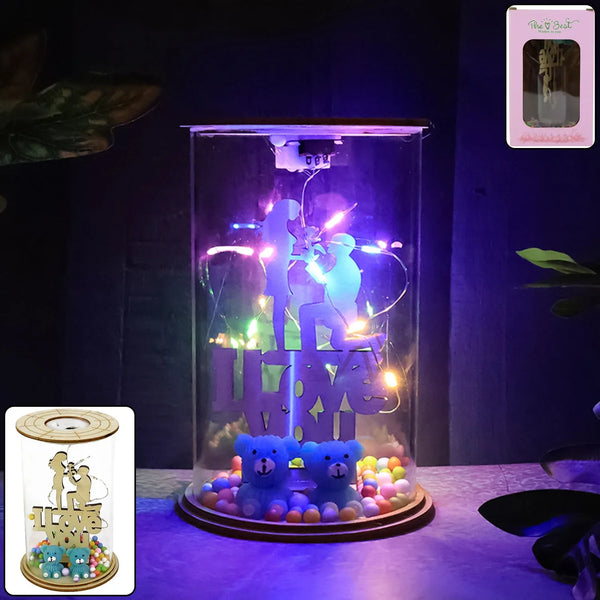 Love You LED Decorative Light Showpiece (1 Pc) - justgrabit.in | Just Grab It