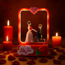 Romantic LED Love Couple Decorative Night Lamp Showpiece (1 Pc) - justgrabit.in | Just Grab It