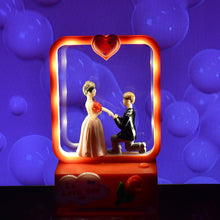 Romantic LED Love Couple Decorative Night Lamp Showpiece (1 Pc) - justgrabit.in | Just Grab It