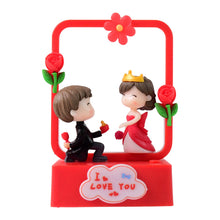 Romantic Couple Figurine with LED Light Showpiece (1 Pc) - justgrabit.in | Just Grab It