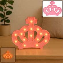 Crown Shape LED Decorative Night Light (1 Pc) - justgrabit.in | Just Grab It