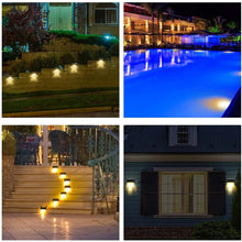 4 - Piece Solar Waterproof Garden, Stair & Railing Lights - Justgrabit Inc.