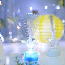 Multi - Color LED Fiber Optic Flower Night Lamps (Mix Color / 3 Pc) - justgrabit.in | Just Grab It