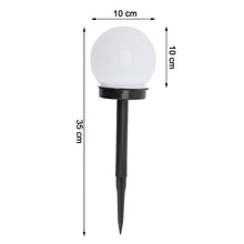 Solar - Powered LED Garden Globe Pathway Light (1 Pc) - justgrabit.in | Just Grab It