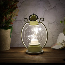 LED Decorative Storm Lantern Light (Battery Operated, Warm White Light) - justgrabit.in | Just Grab It