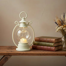 LED Decorative Storm Lantern Light (Battery Operated, Warm White Light) - justgrabit.in | Just Grab It