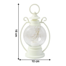 LED Decorative Storm Lantern Light (Battery Operated, Warm White Light) - justgrabit.in | Just Grab It