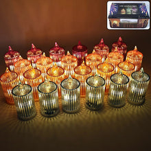 Decorative Flameless Electronic LED Candle Light Set (24 Pc) - Justgrabit Inc.