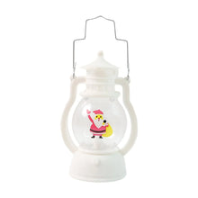 Mini LED Decorative Lantern with Santa Figurine & Handle (1 Pc) - justgrabit.in | Just Grab It
