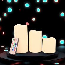 Premium 3 Piece LED Flameless Candle Set with Remote Control - Justgrabit Inc.