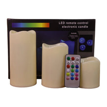 Premium 3 Piece LED Flameless Candle Set with Remote Control - Justgrabit Inc.