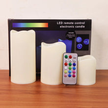 Premium 3 Piece LED Flameless Candle Set with Remote Control - Justgrabit Inc.