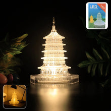 Premium LED Crystal Pagoda Decorative Light (1 Pc) - Justgrabit Inc.