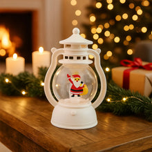 Mini LED Decorative Lantern with Santa Figurine (1 Pc) - justgrabit.in | Just Grab It