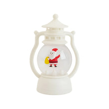 Mini LED Decorative Lantern with Santa Figurine (1 Pc) - justgrabit.in | Just Grab It