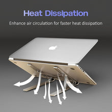 Foldable Adjustable Laptop Stand for Desk and Table Use - justgrabit.in | Just Grab It
