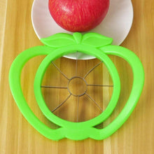 Plastic Apple Cutter Slicer with 8 Blades and Handle - Justgrabit Inc.