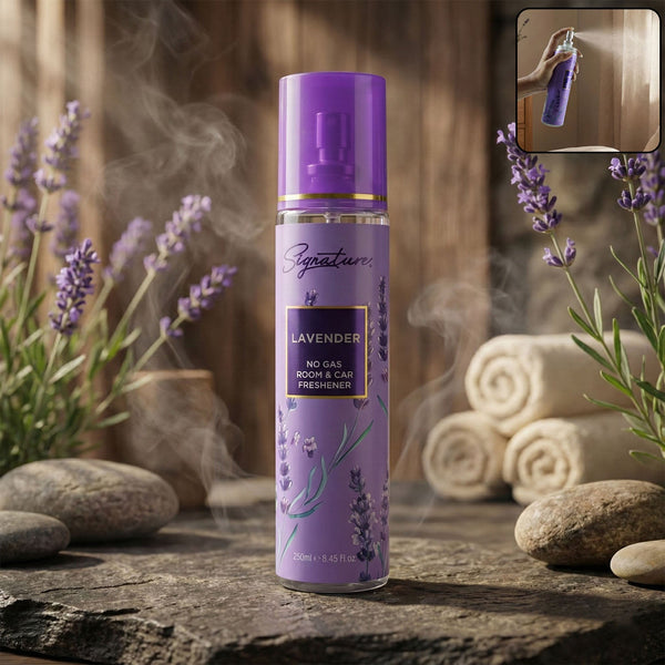 Lavender No Gas Room & Car Freshener Spray (250ml, 1 Pc) - justgrabit.in | Just Grab It