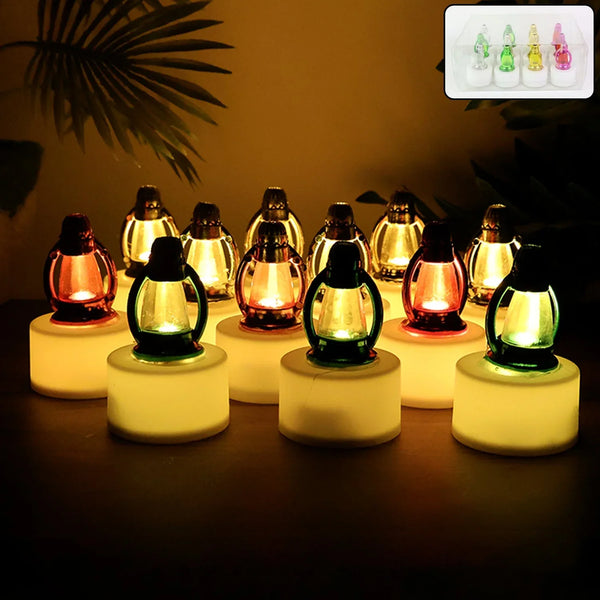 LED Decorative Candle Lamps (12 Pc) - justgrabit.in | Just Grab It