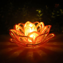 Set of 6 Lotus Shaped LED Flameless Decorative Candles - Justgrabit Inc.