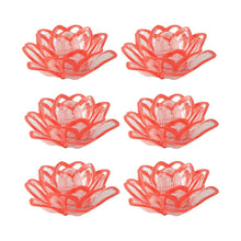 Set of 6 Lotus Shaped LED Flameless Decorative Candles - Justgrabit Inc.