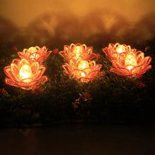Set of 6 Lotus Shaped LED Flameless Decorative Candles - Justgrabit Inc.
