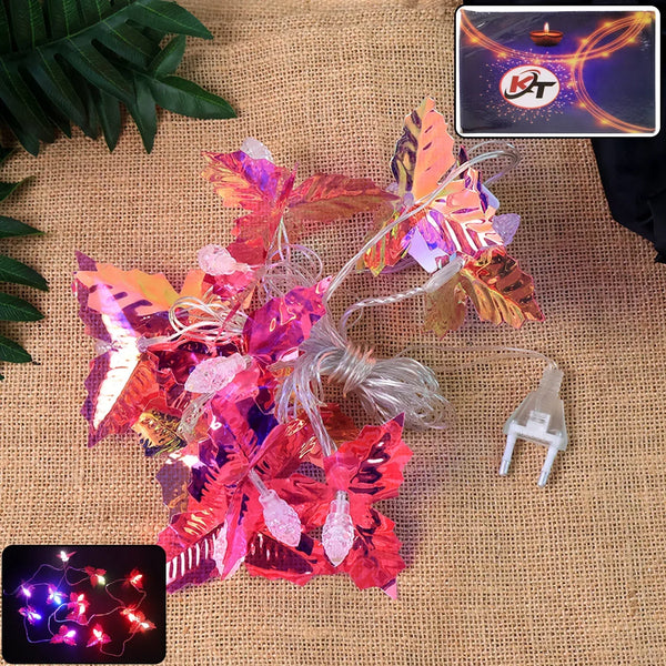 Decorative LED Leaf String Light (4mtr) - justgrabit.in | Just Grab It