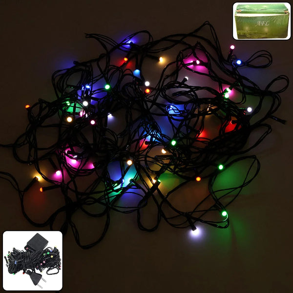Multicolor Decorative LED String Fairy Lights (1 Pc / 13 mtr) - justgrabit.in | Just Grab It