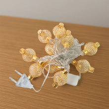 Decorative Metal Ball LED String Light (3 Meter ) - Justgrabit Inc.