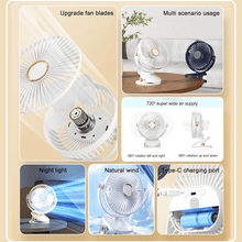 Portable Mini Fan with Clip Stand (1 Pc) - justgrabit.in | Just Grab It