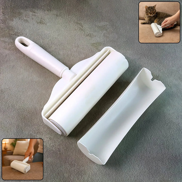 Reusable Pet Hair & Lint Remover Roller - (1 Pc / 23 × 17 cm) - justgrabit.in | Just Grab It