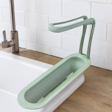 Plastic Telescopic Sink Storage Rack - justgrabit.in | Just Grab It