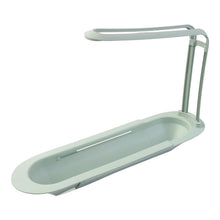 Plastic Telescopic Sink Storage Rack - justgrabit.in | Just Grab It