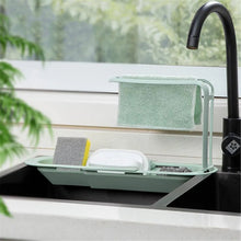 Plastic Telescopic Sink Storage Rack - justgrabit.in | Just Grab It