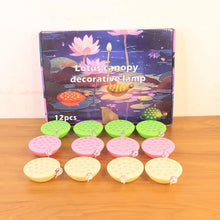 Set of 12 Lotus Canopy LED Decorative Lamps - Justgrabit Inc.