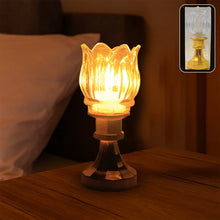 Premium Lotus Shaped LED Decorative Lamp with Stand - Justgrabit Inc.